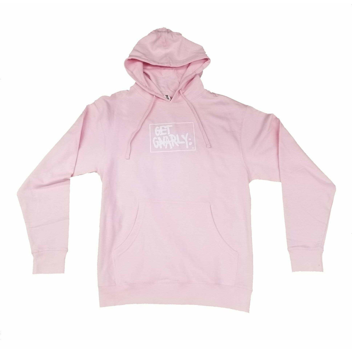 Box Logo Pullover Hoodie Classic Pink - Get Gnarly