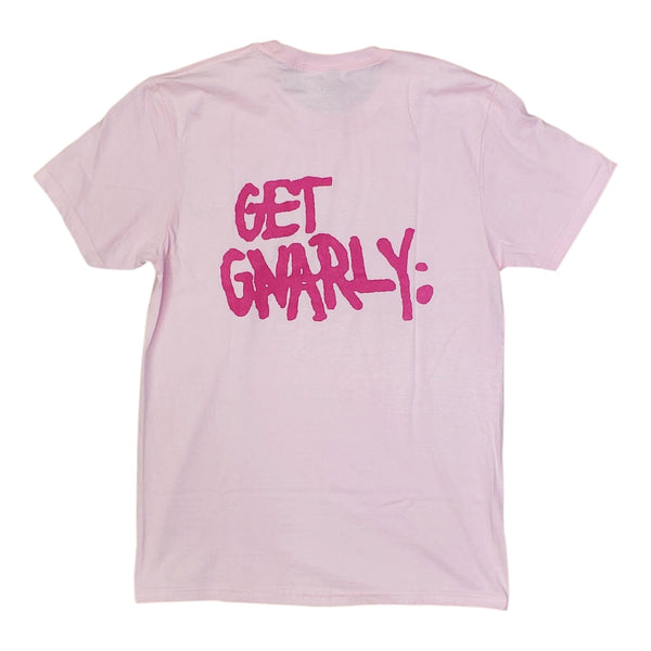 Core Logo Tee Light Pink-T-Shirts-Get Gnarly 