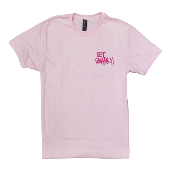 Core Logo Tee Light Pink-T-Shirts-Get Gnarly 