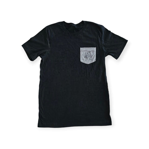 Deathsticks Pocket Tee-T-Shirts-Get Gnarly 