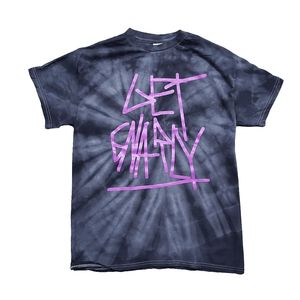 "DEATHSTICKS" Tee Blackout Tie Dye-T-Shirts-Get Gnarly 