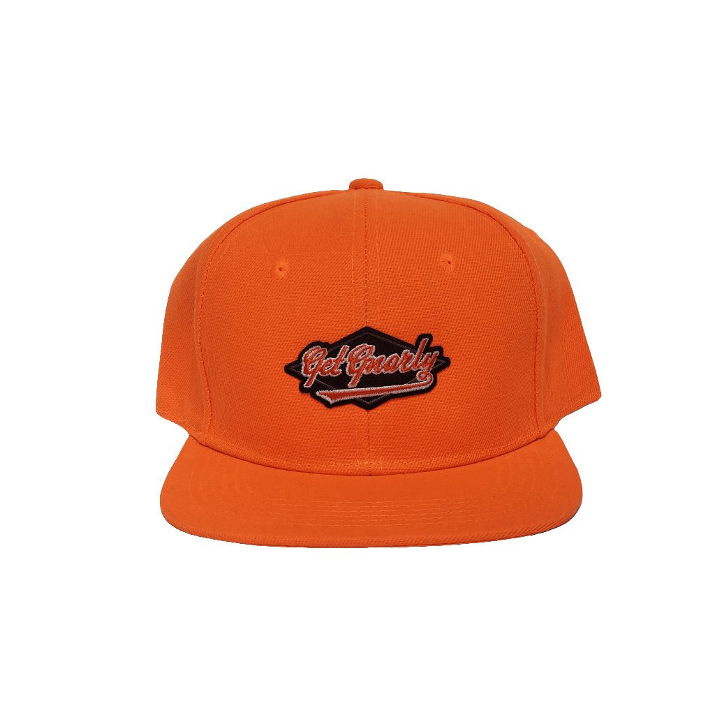 Diamond Vision Snapback Orange-Hat-Get Gnarly 