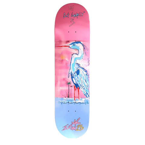 Erik White Artist Series 2025 Blue Heron Deck-Deck-Get Gnarly 