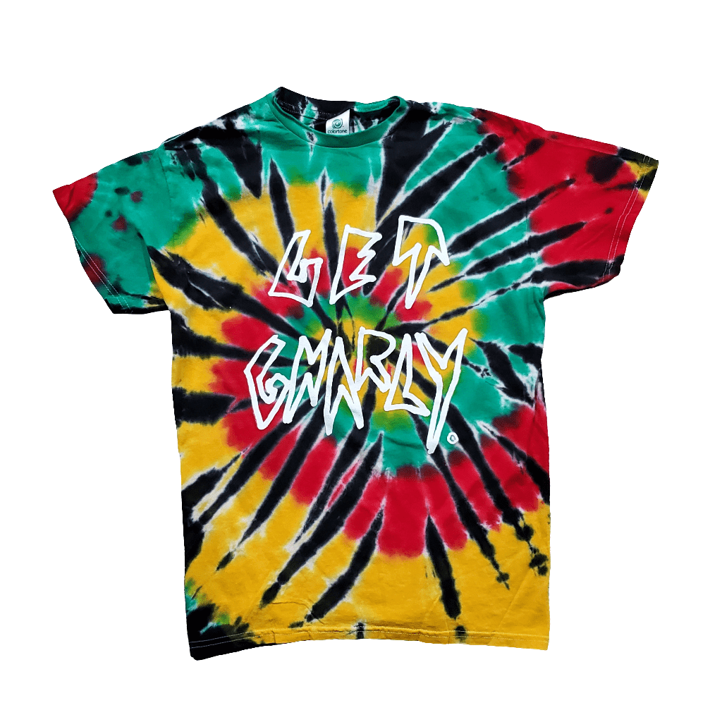 Get Gnarly Bad Brains Tie Dye-T-Shirts-Get Gnarly 