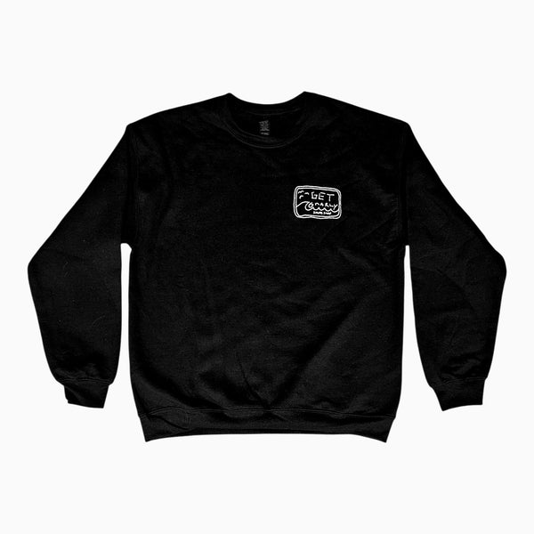 Get Gnarly Concert Crewneck Black-Sweatshirt-Get Gnarly 
