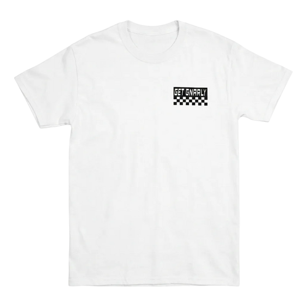 Checkered Flag T-Shirt White T-Shirts
