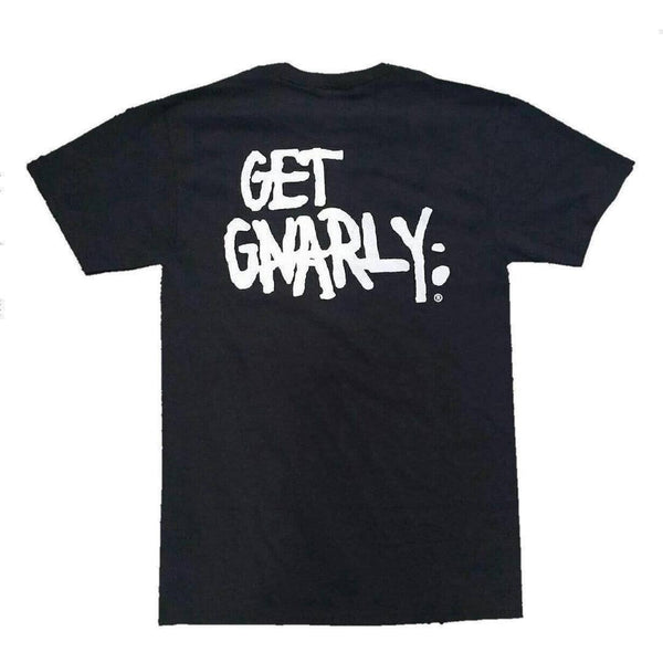 Core Logo Tee Black-T-Shirts-Get Gnarly 