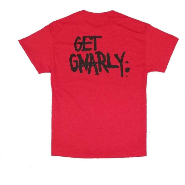 Core Logo Tee Red-T-Shirts-Get Gnarly 