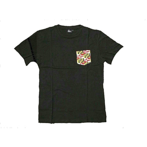 Maryland Skate Flag Pocket Tee-T-Shirts-Get Gnarly 