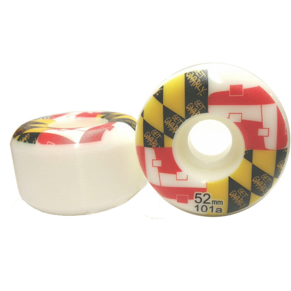 Maryland Skate Flag 52mm Wheels-Wheel-Get Gnarly 