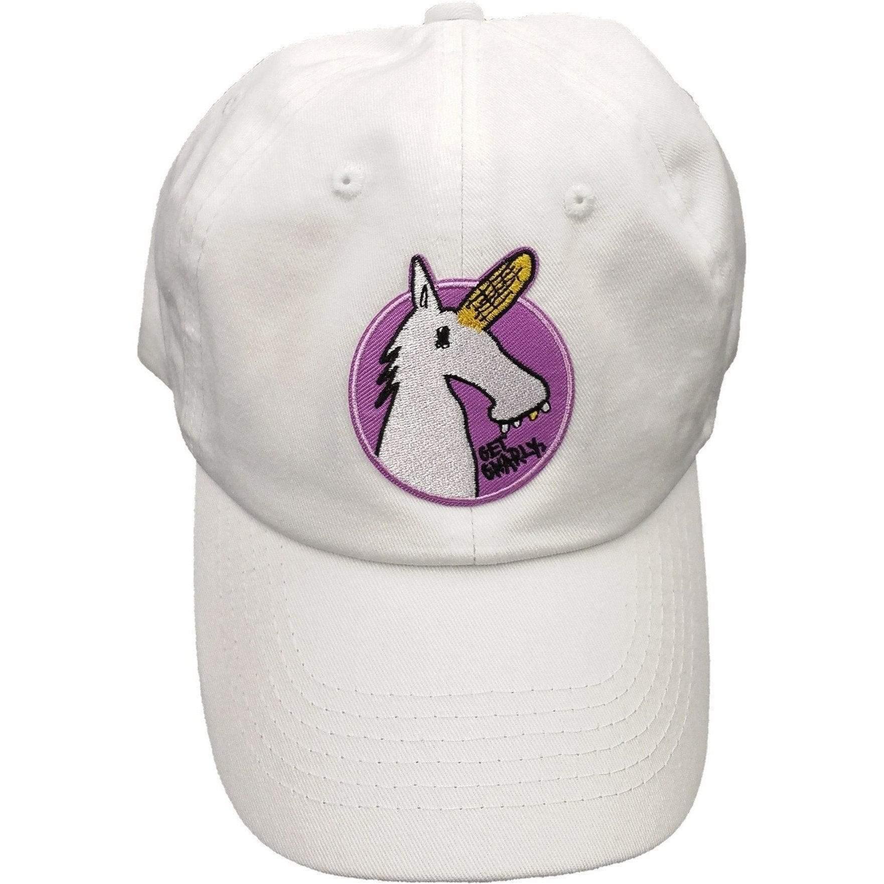 Unicobb Dad Hat White-Hat-Get Gnarly 
